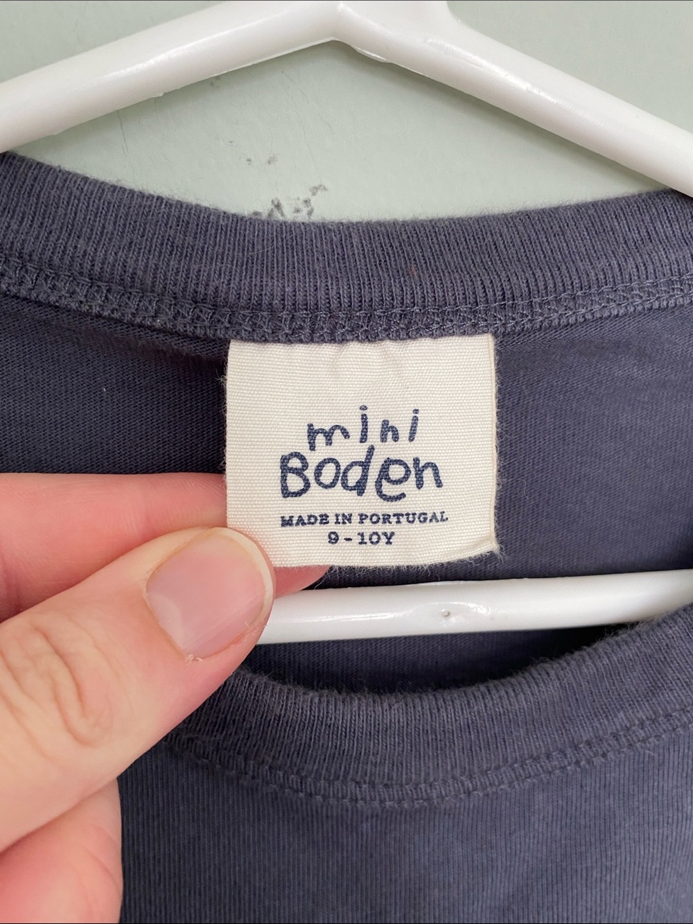 Mini Boden Boy’s Gray Graphic Spaceship Long Sleeve Tee Shirt Size 9-10 yrs - Picture 3 of 5